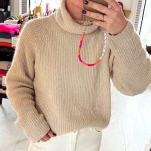 MAHE col trui Beige