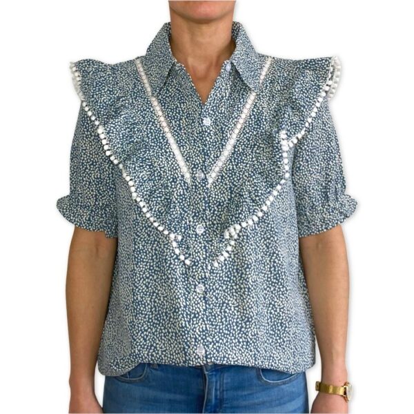 MARLY blouse Teal