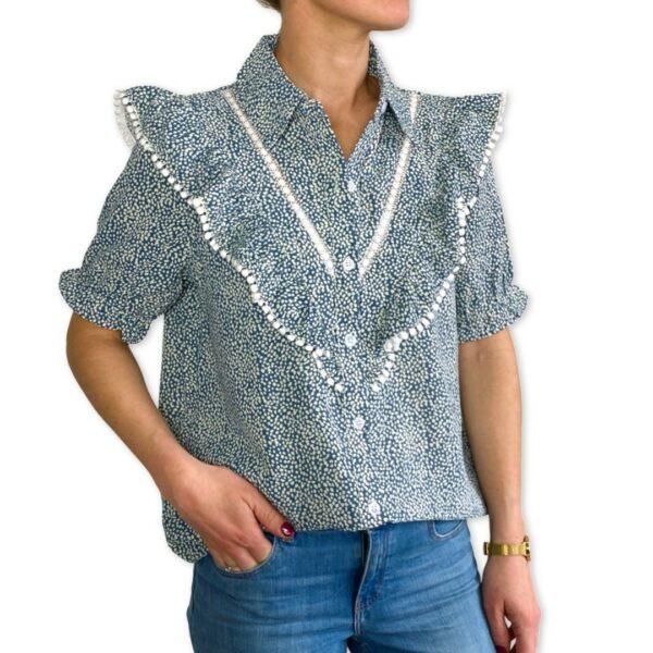 MARLY blouse Teal