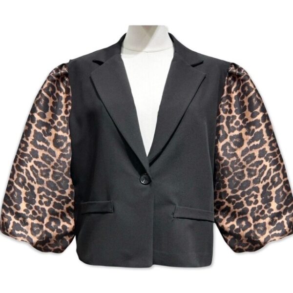MAXE blazer Black Leopard