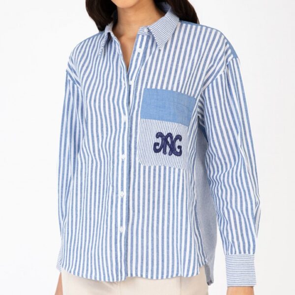 MEG blouse Stripe