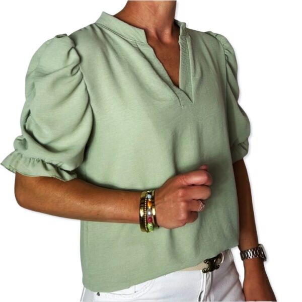 METZ blouse Sage Green