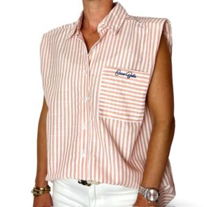 MIA blouse Stripe Orange