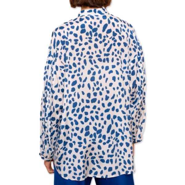 MAYE blouse Blue Dots