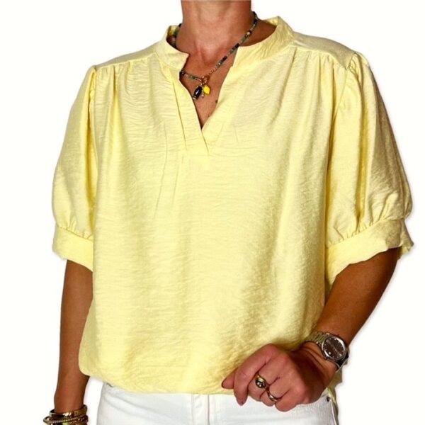 MINES blouse Yellow