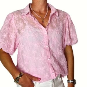 MOLLIE blouse Pink Flower