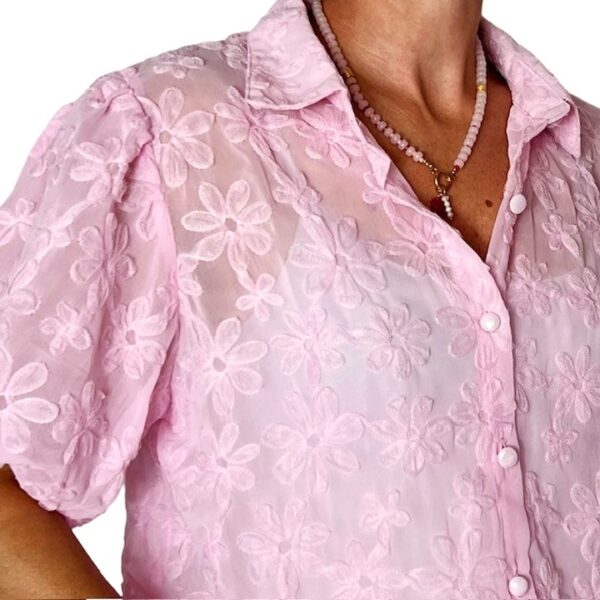 MOLLIE blouse Pink Flower