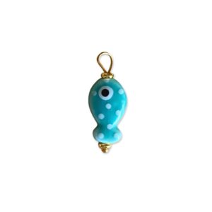 NAEMI bedel Fish dot Turquoise