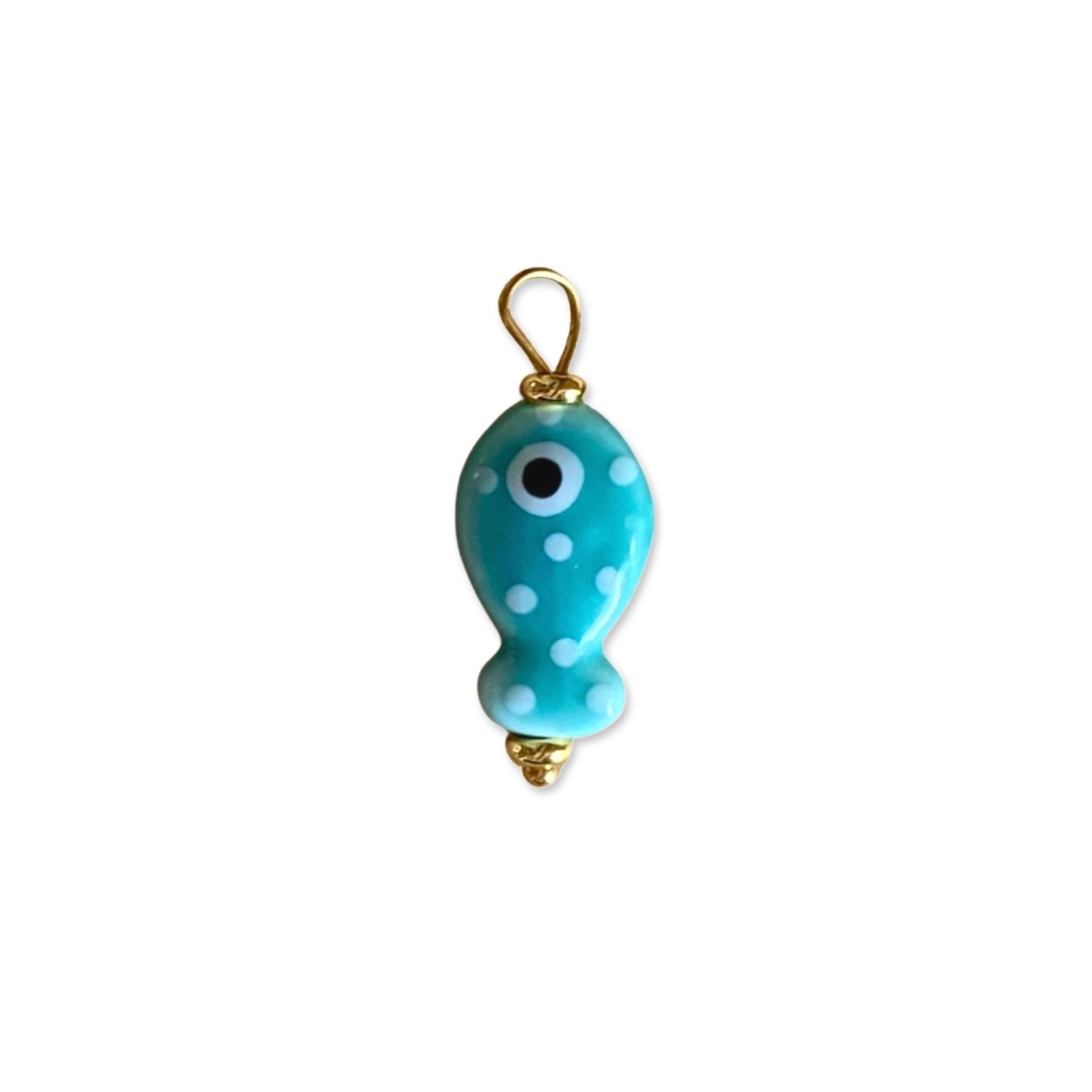 NAEMI bedel Fish dot Turquoise