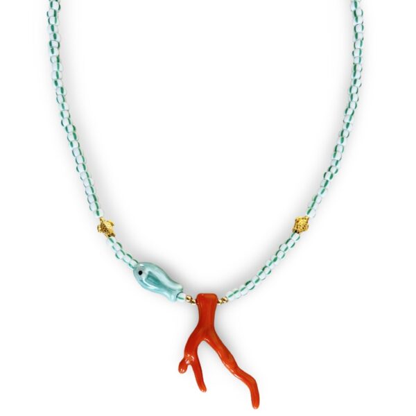 NAIMA necklace Green
