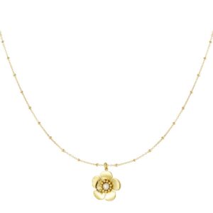 NEGIN necklace Flower Gold