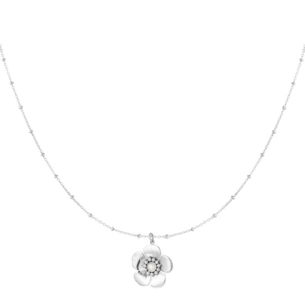 NEGIN necklace Flower Silver