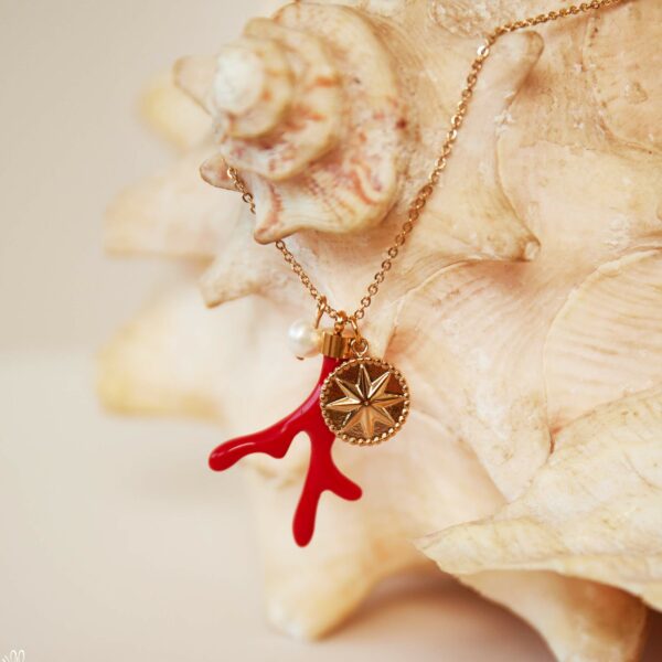 NEORI necklace Red Coral 2 beter