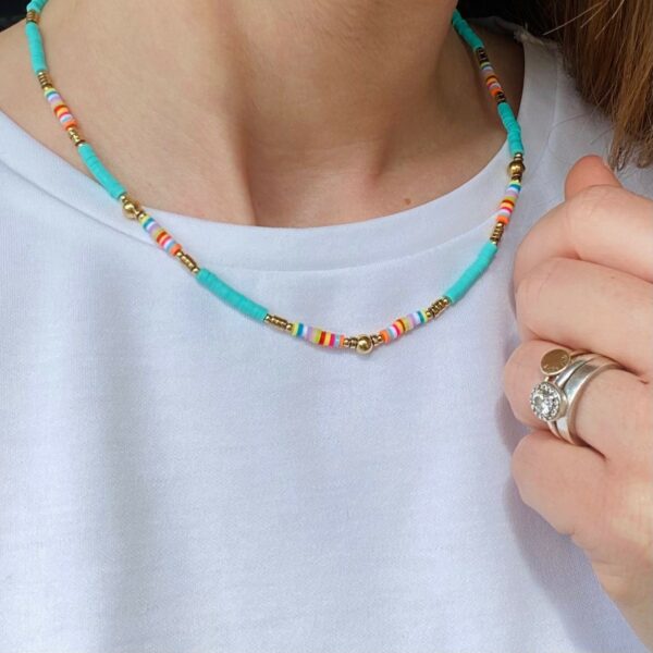 NICCI necklace Blue model