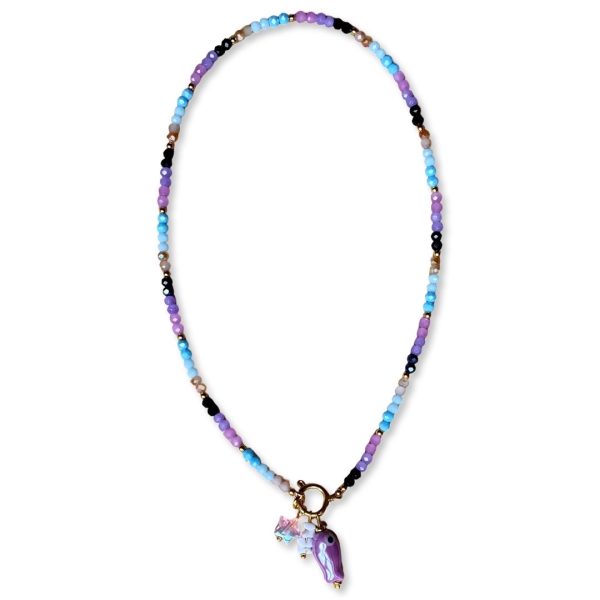 NIMES necklace Lila