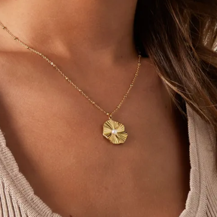 NOLAN necklace Coin Gold 2