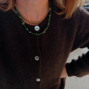 NORA necklace Green