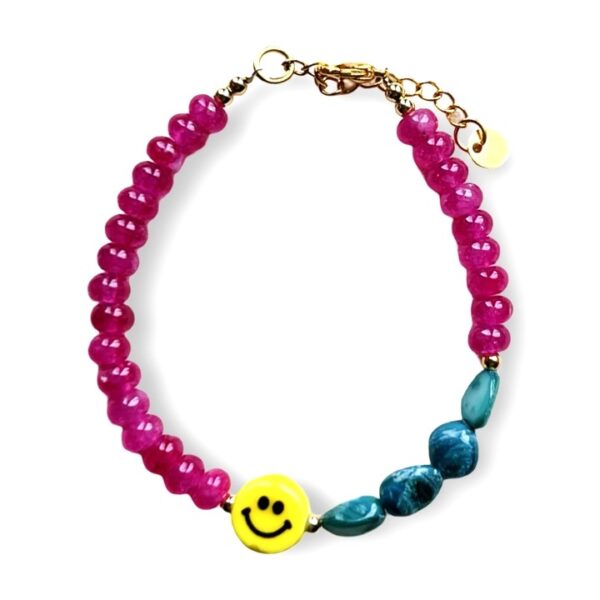 ROWEN bracelet Pink Green