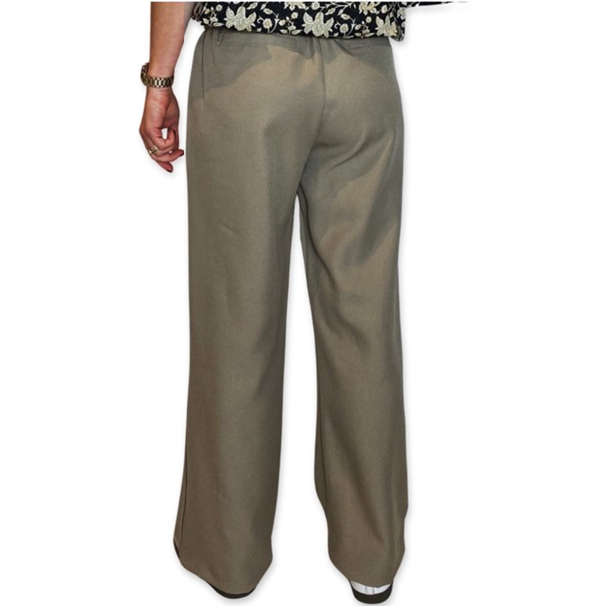 SELENA pants Brown back