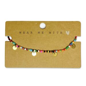 TILLY anklet Multicolor Coins