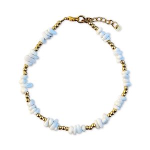 TYSA anklet White Gold
