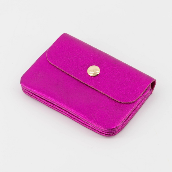 UMA coin purse Pink Metallic