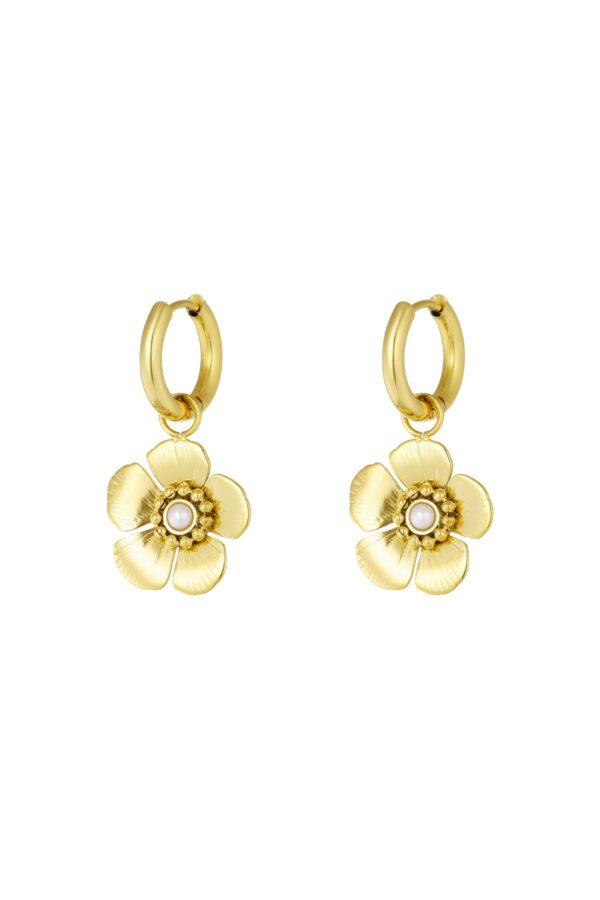 VESTER earrings Flower Gold