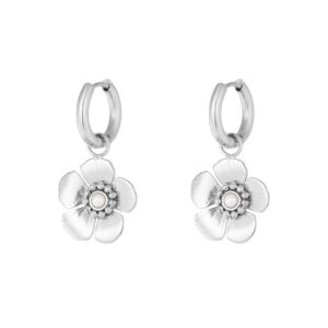 VESTER earrings Flower Silver