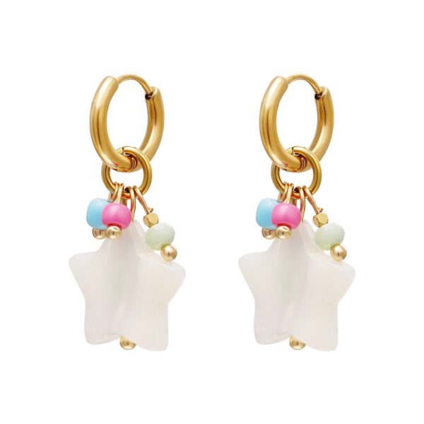 VILLETE earrings White Star
