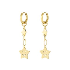 VINA earrings Star Smiley