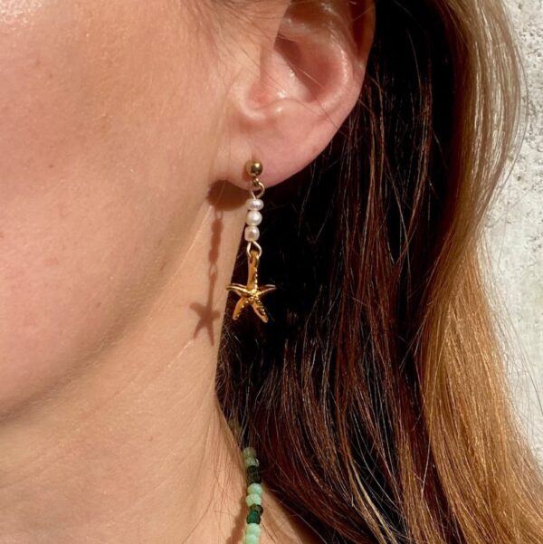 VINCE earrings Starfish - Afbeelding 2