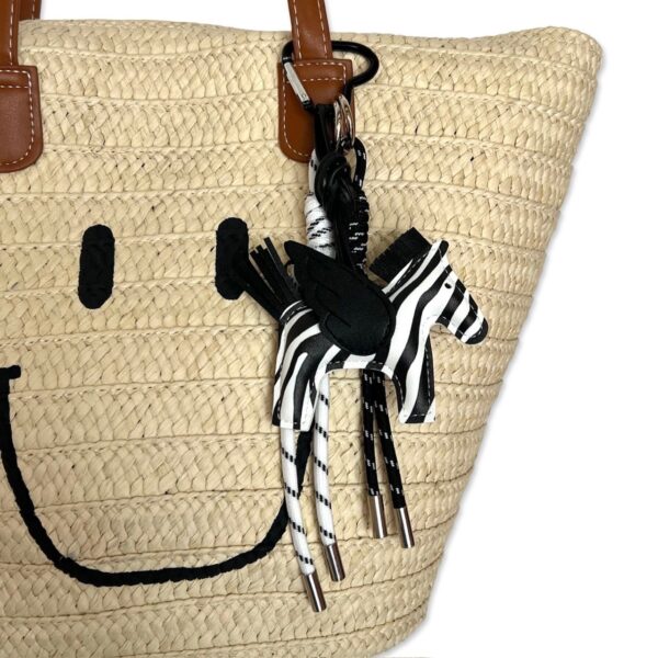 ZED bagcharm Zebra