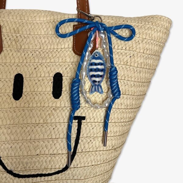 ZEV bagcharm Fish Blue