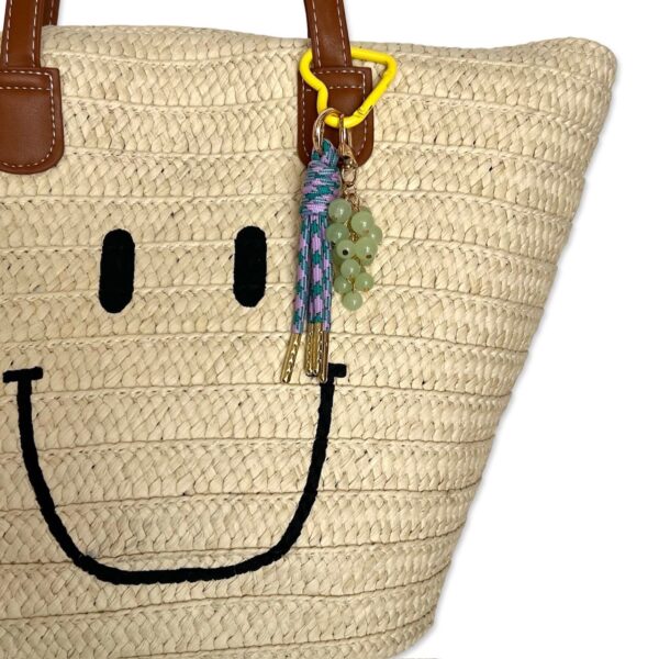 ZINZI bagcharm Grapes Lila cord