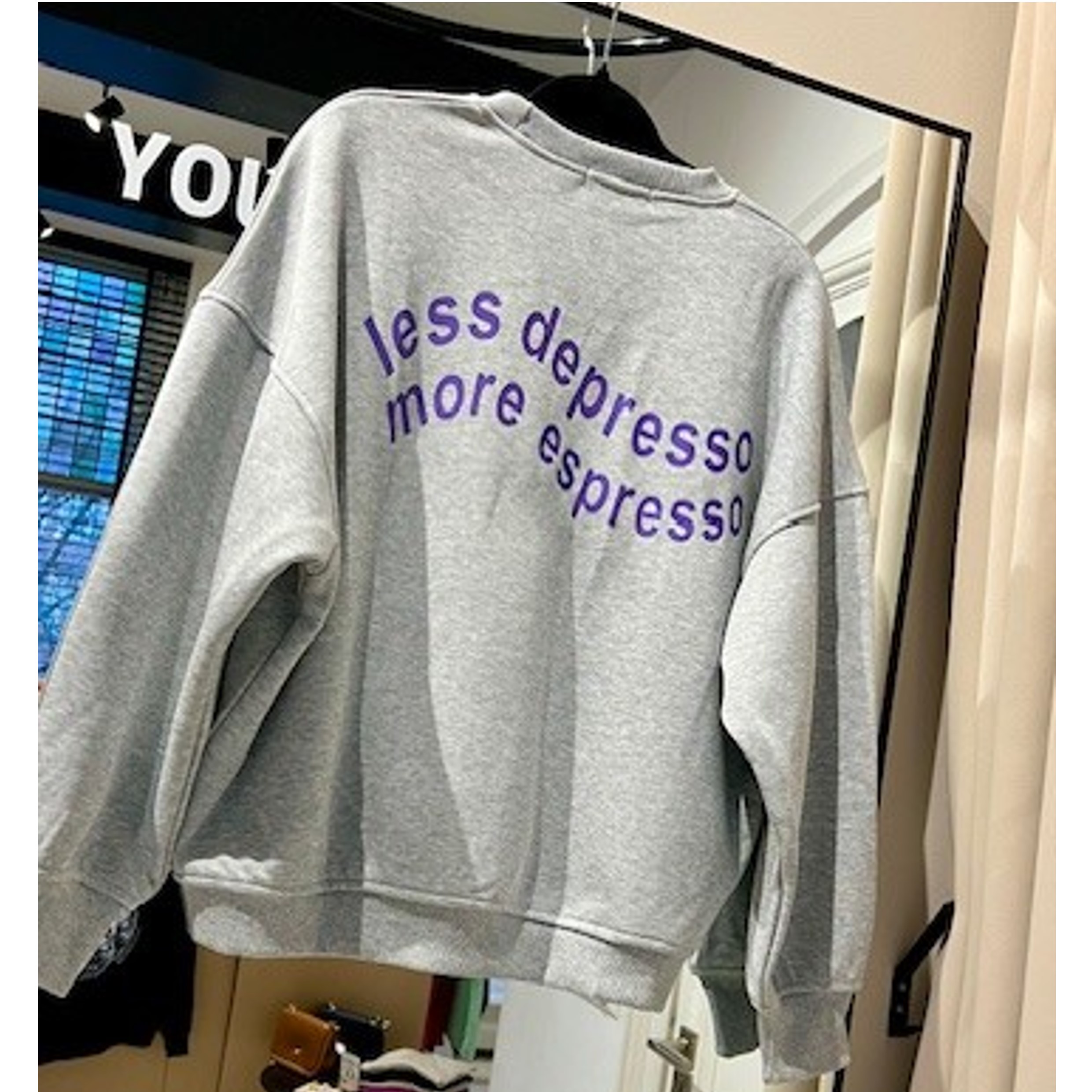 LIV espresso sweater